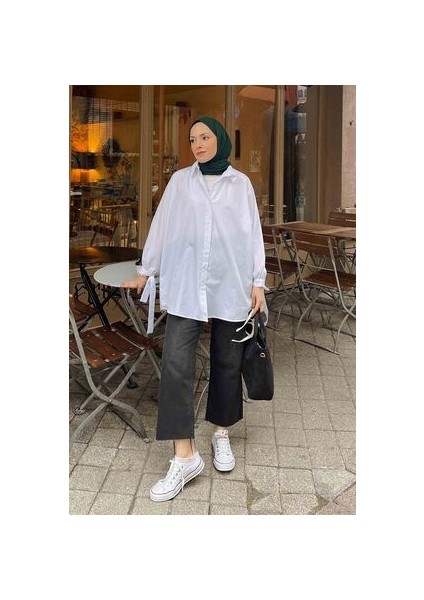 Kol Detaylı Gömlek