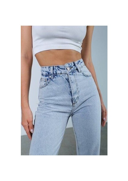 Rosse Kar Yıkama Likralı Mom Jean Pantolon 2024 fiyatları