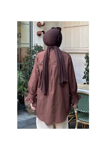 Oversize Flores Fırfırlı Tunik fırsatları