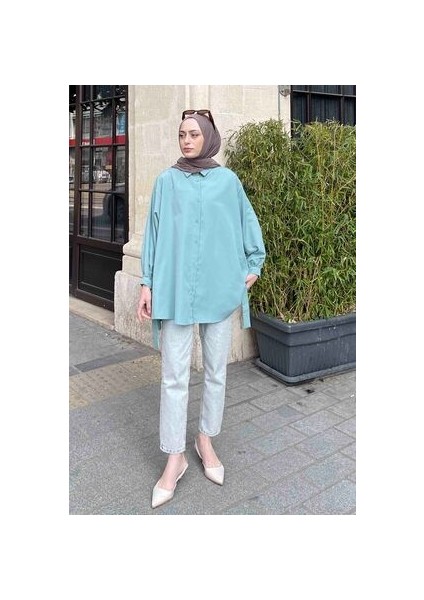 Kol Detaylı Gömlek