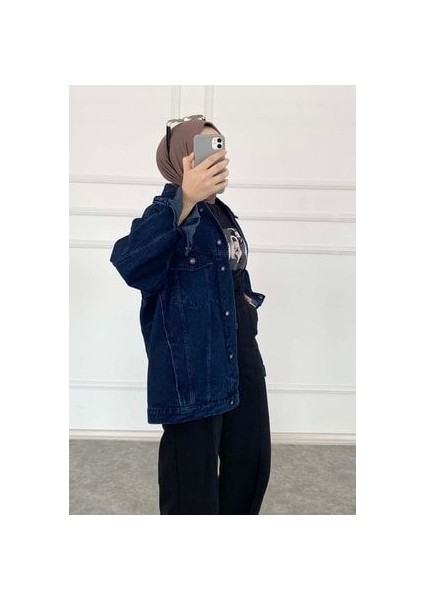 Çift Cepli Oversize Kot Ceket fırsatları