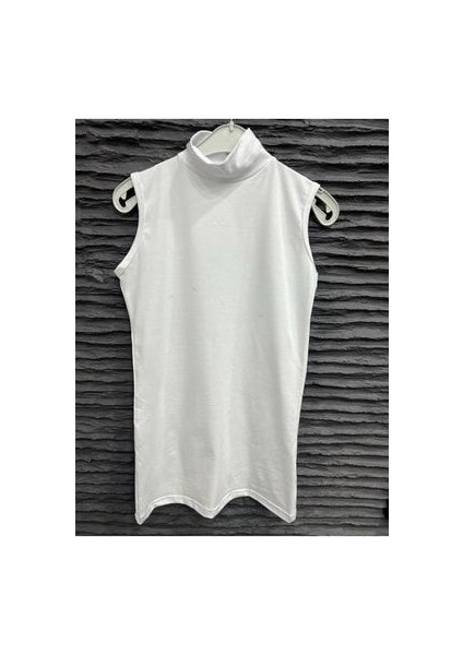 2 Adet Siyah ve Beyaz Renk Balıkçı Yaka Boğazlı Sıfır Kol (Kolsuz) Pamuklu Body indirimleri