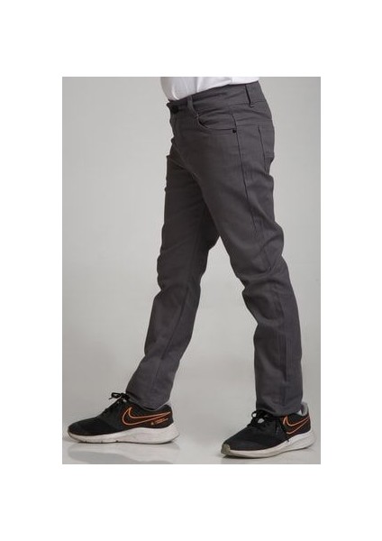 Spor Model Füme Likralı Canvas Okul Pantolon indirimleri