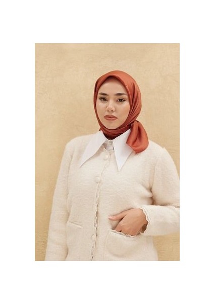 Düz Shiny Eşarp 75006-38 fiyatları