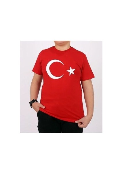 Çocuk Türk Bayrağı T-Shirt/ Türk Bayrağı T-Shirt/ay Yıldızlı T-Shirt modelleri