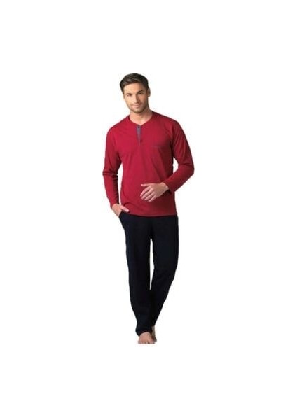 Damat Çeyiz Bordo Pijama Çamaşır Set Takım 2000