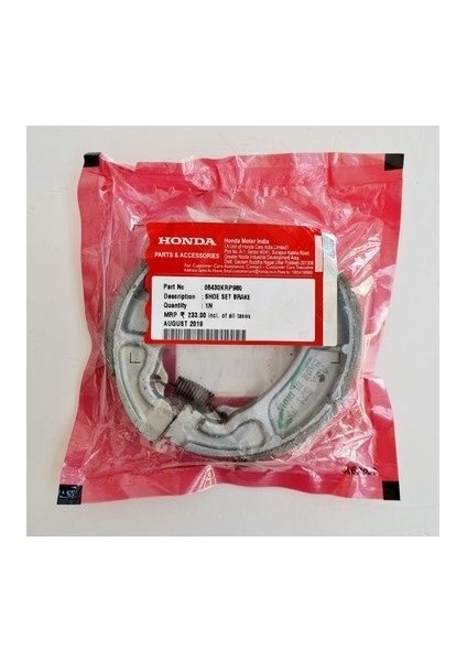 Honda Activa 125 Deluxe Arka Fren Balatası Yeni Kasa 2023 ve Sonrası Uygun -Arasmoto