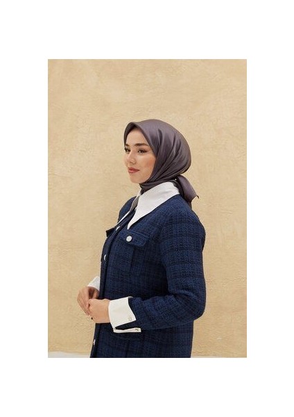 Düz Shiny Eşarp 75006-04 modelleri