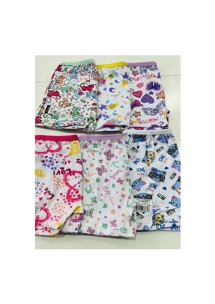 Kız Elestan Empirme Boxser 6lı