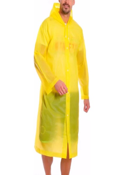 Pvc Lüks Yağmurluk Sarı MK5120
