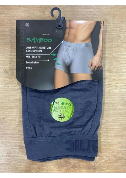 3'lü Paket Erkek Bambu Boxer