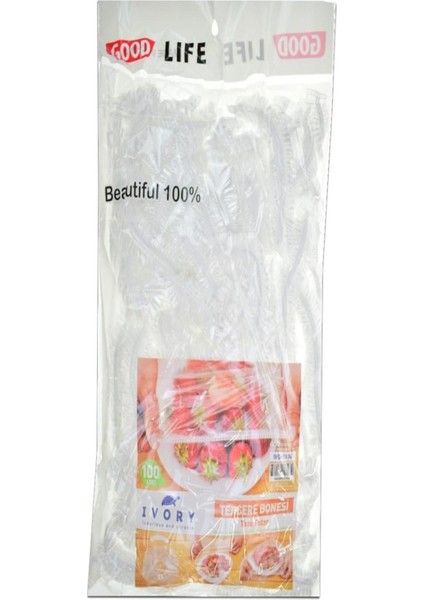 Tencere Ve Tabak Bonesi 100 Lü