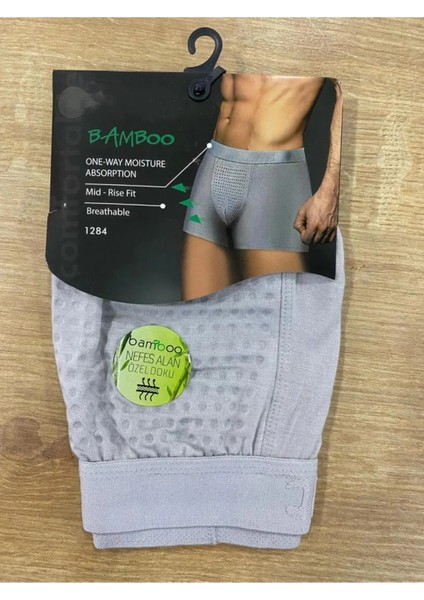 3'lü Paket Erkek Bambu Boxer