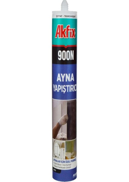 900N Nötr Ayna Silikonu 280 ml Şeffaf SA081