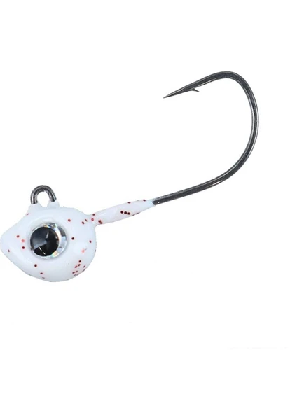 Gekkabijin Sw Light Jig Head Ss Red Glow 2.5 gr #8