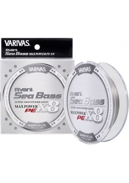 Avani Seabass Maxpower X8 Ip Misina 150 mt 1 Pe