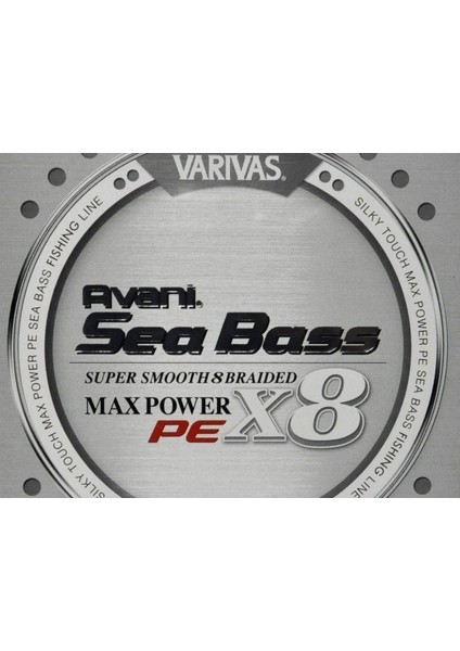 Avani Seabass Maxpower X8 Ip Misina 150 mt 1 Pe