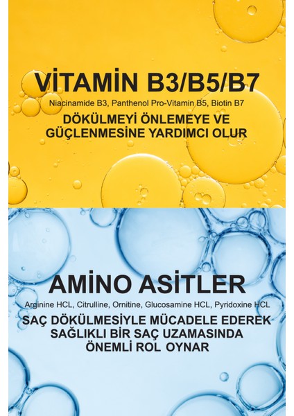 Saç Dökülmesine Karşı Şampuan Işlemli Normal Yapılı Saçlar - Sülfatsız & Vegan Formül 2 x 300 ml