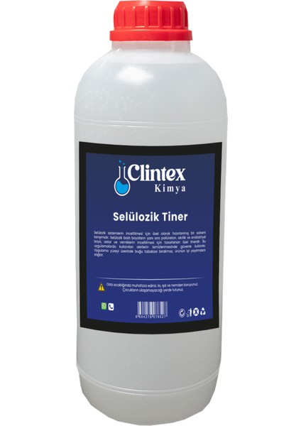 Selülozik Tiner 900 gr (1200 Ml)