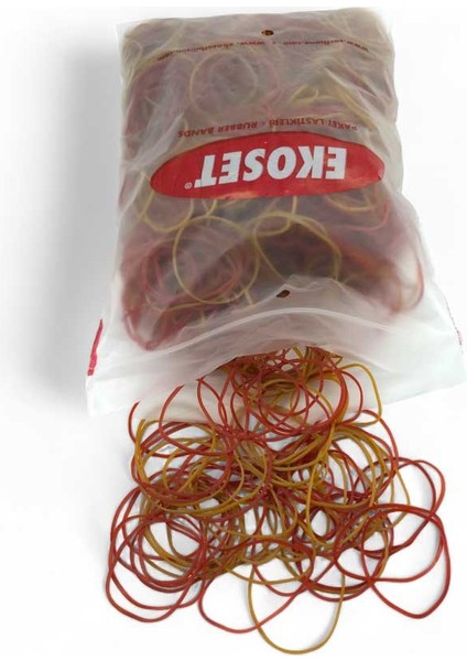 500 Adet Sarı Kırmızı Para Lastiği 70 mm modelleri