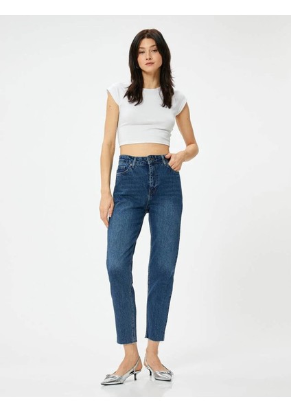 Kadın Jean Pantolon Siyah 4SAL40306MD