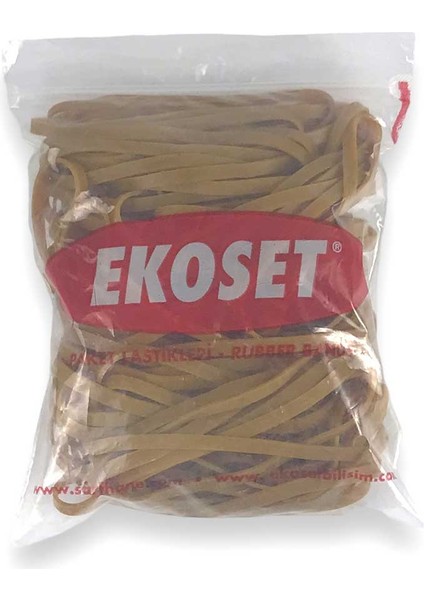 300 Adet 12 cm Kalın Paket Lastiği 120 x 5 mm