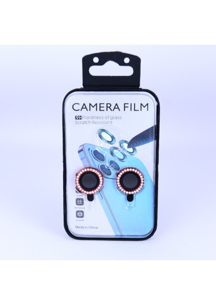 iPhone 14 14 Plus Dıamond Lens Kırmızı