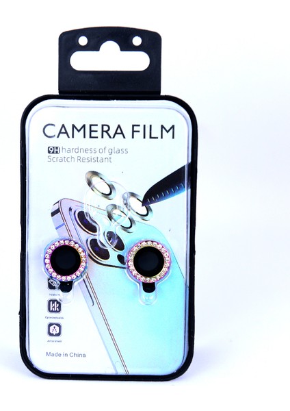 iPhone 11 12 12 Mini Dıamond Lens Gökkuşağı