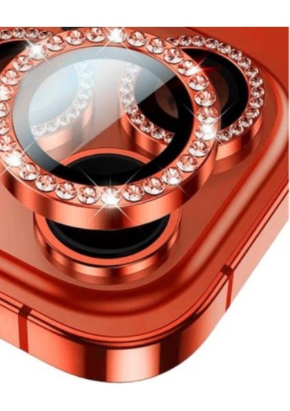 iPhone 12 Promax iPhone13 iPhone13 Mini Dıamond Lens Red