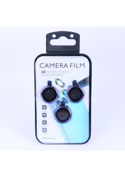 iPhone 14 Pro 14 Promaxmetalik Lens Mor