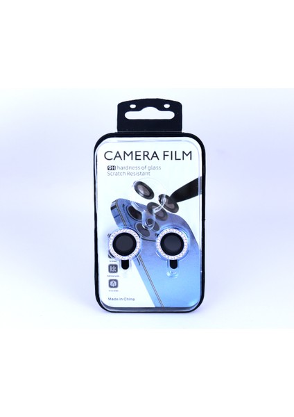 iPhone 15 15 Plus Dıamond Lens Mavi