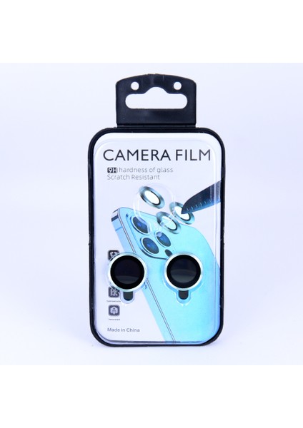 iPhone 15 15 Plus Metalik Lens Yeşil