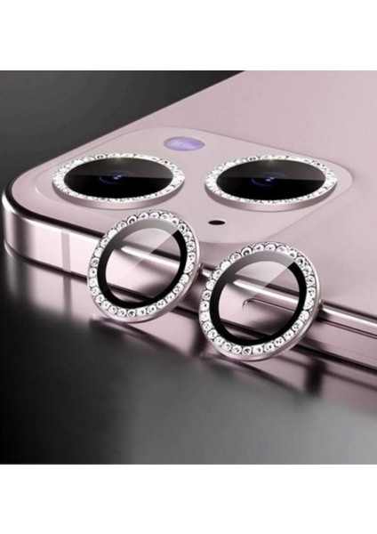 iPhone 15 15 Plus Dıamond Lens Pembe