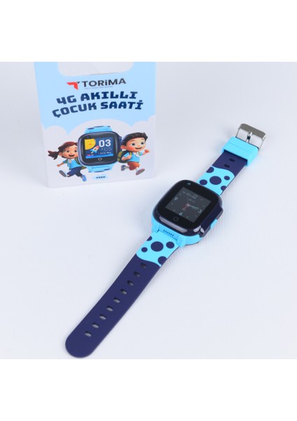 Yeni Torima Y95H Çoçuk Takip Saati 4g Gps Wifi Konumlandırma Simkartlı (MAVİ ) modelleri