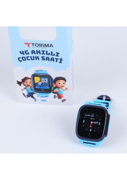 Yeni Torima Y95H Çoçuk Takip Saati 4g Gps Wifi Konumlandırma Simkartlı (MAVİ ) fırsatları