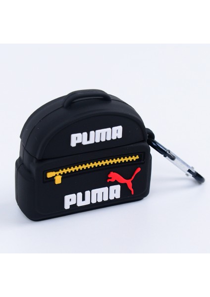 3 Silikon Kulaklık Kılıfı Puma Black