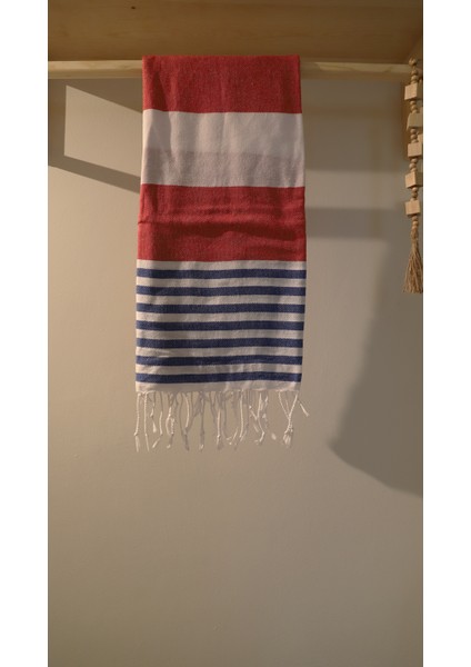 Aquatolıa Harput Peştemal - Pamuk- 100 x 180 cm- Peştemal- Plaj Havlusu- Çizgili Desen