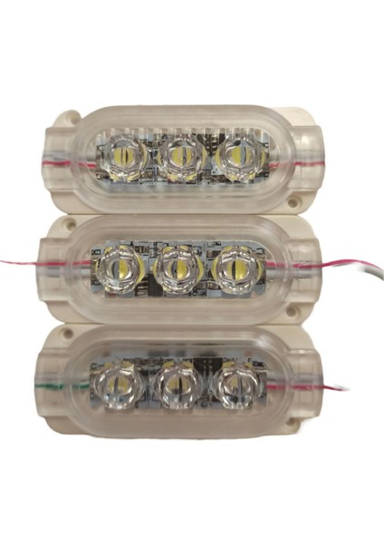 12 Volt 0.6 Watt Animasyonlu Çakar LED Beyaz