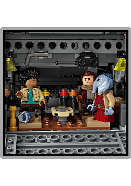 LEGO® Star Wars: Skeleton Crew Onyx Cinder Uzay Aracı Seti 75374- 10 Yaş ve Üzeri Star Wars Sevenler Için Yaratıcı Oyuncak Yapım Seti (1325 Parça)