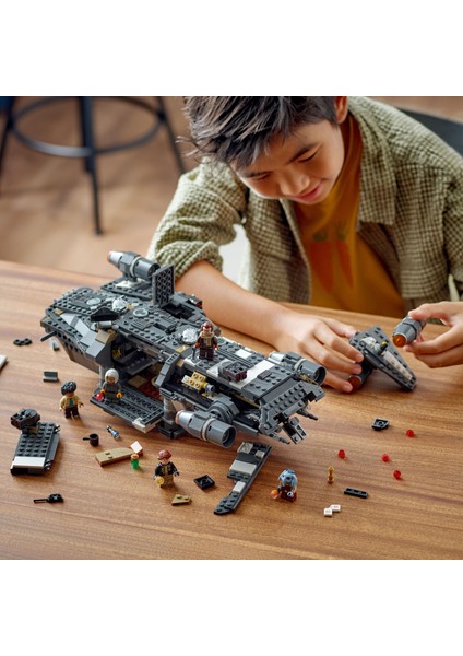 LEGO® Star Wars: Skeleton Crew Onyx Cinder Uzay Aracı Seti 75374- 10 Yaş ve Üzeri Star Wars Sevenler Için Yaratıcı Oyuncak Yapım Seti (1325 Parça)