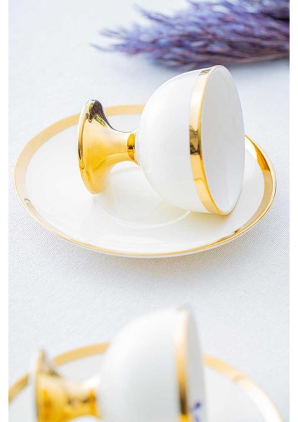 HXF-05176 Miranda Gold 6lı Kahve Fincan Takımı fırsatları