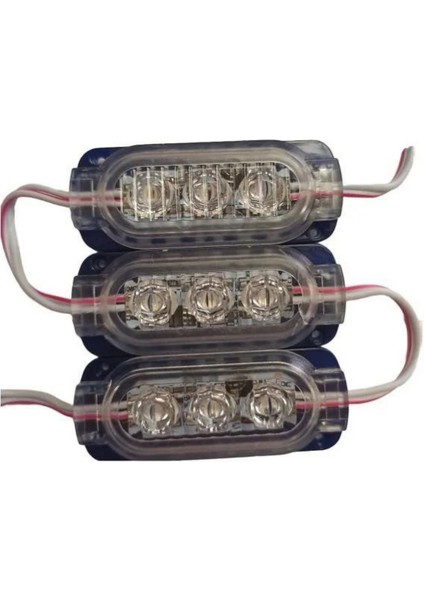 Demir Led 12 Volt 0.6 Watt Animasyonlu Çakar LED Mavi