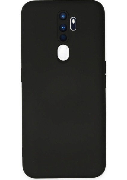 Oppo A9 2020 Kılıf Nano Içi Kadife Silikon - Siyah 12