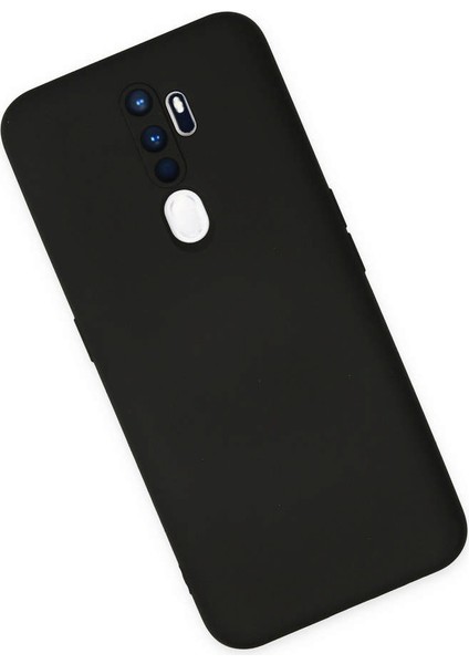 Oppo A9 2020 Kılıf Nano Içi Kadife Silikon - Siyah 12
