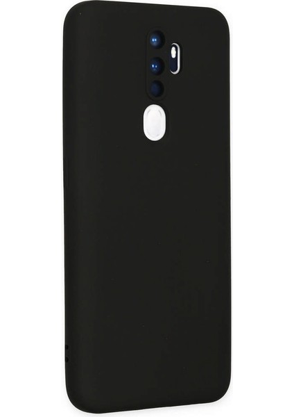 Oppo A9 2020 Kılıf Nano Içi Kadife Silikon - Siyah 12