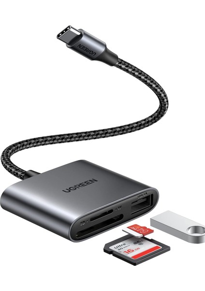 USB C Kart Okuyucu - Sd/tf USB 2.0 Adaptörü USB C Kart Okuyucu．