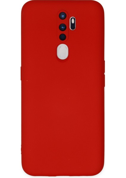 Oppo A9 2020 Kılıf Nano Içi Kadife Silikon - Kırmızı 12
