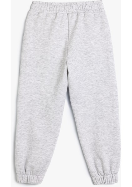 Basic Jogger Eşofman Altı Beli Lastikli