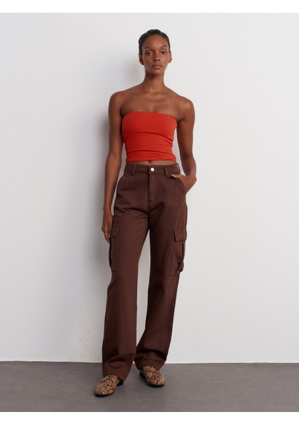 20659 Crop Top-K.kırmızı modelleri