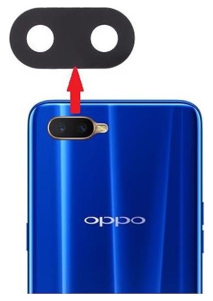 Oppo RX17 Neo İle Uyumlu Kamera Camı